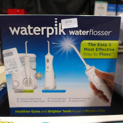 3274 - Waterpik Water Flosser - Wp150/Wp470Uk (317-182) *This lot is subject to VAT