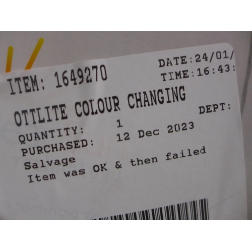 3283 - Ottlite Colour Changing  Led Desk Lamp   (317-424) *This lot is subject to VAT