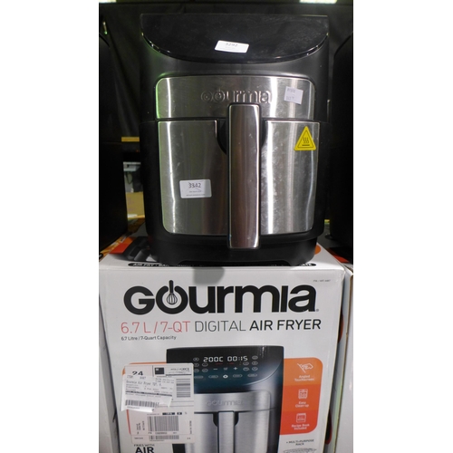 3292 - Gourmia Air Fryer 7Qt     (317-340) *This lot is subject to VAT