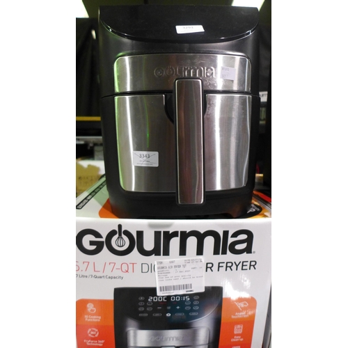 3293 - Gourmia Air Fryer 7Qt     (317-341) *This lot is subject to VAT