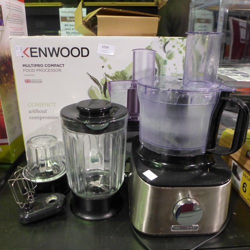 3299 - Kenwood   Multipro Food Processor - Damaged (317-184) *This lot is subject to VAT