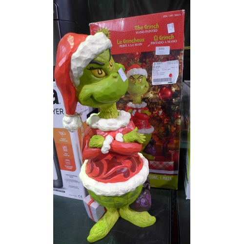 3300 - The Grinch - Hand Painted - Damaged  (317-219) *This lot is subject to VAT