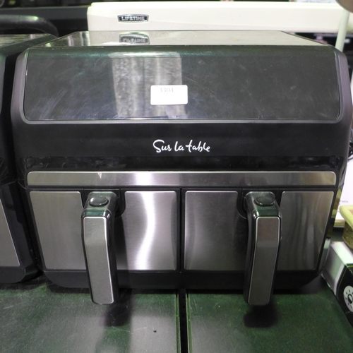 3304 - Sur La Table Double Air Fryer (317-174) *This lot is subject to VAT