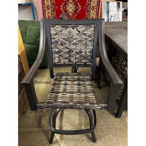 1518 - Foremost Vigo Five Piece Counter Dining Set - missing gas bottle fixings and burner (4191-1) * This ... 