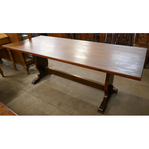 118A - An oak refectory table