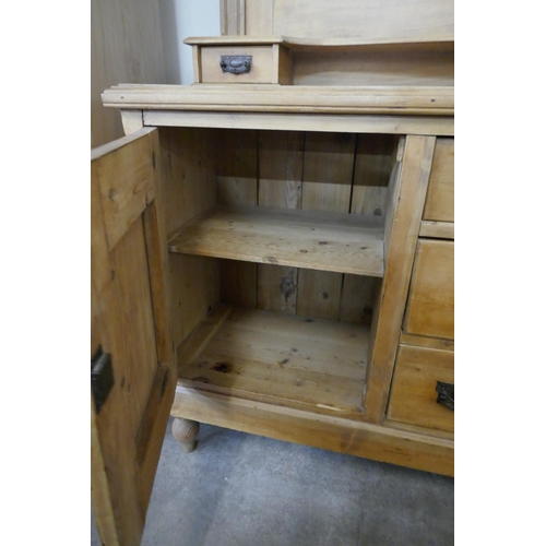 202 - A pine and beech dresser