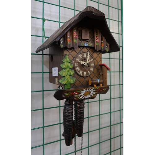 264 - A Black Forest style cuckoo clock