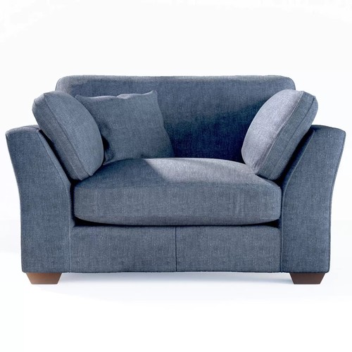 1358 - Selsey Snuggler Denim Fabric Chair, Original RRP £583.33 + VAT (4200-20) *This lot is subject to VAT