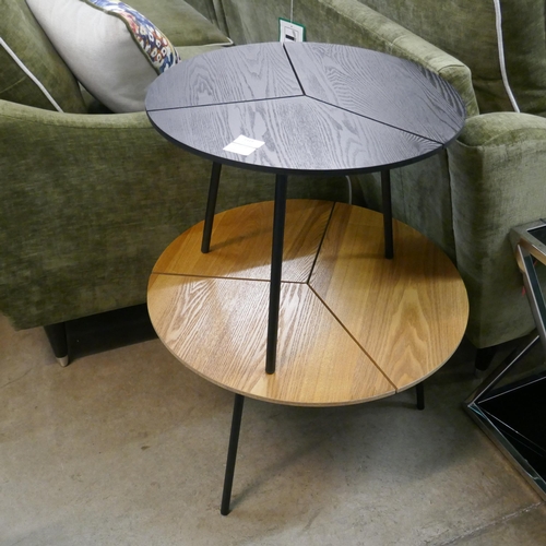 1313 - A set of two Rodi contrasting coffee tables