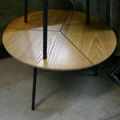 1313 - A set of two Rodi contrasting coffee tables