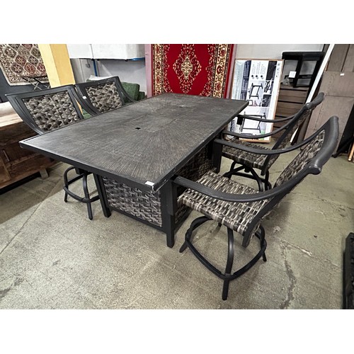 1468 - Foremost Vigo Five Piece Counter Dining Set -  (4191-1) * This lot is subject to VAT