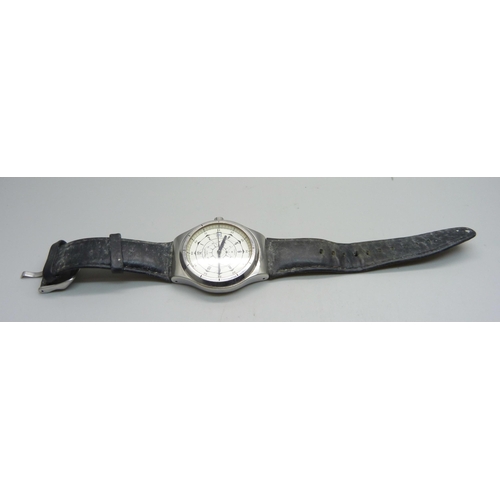 1002 - A gentleman's Swatch automatic wristwatch