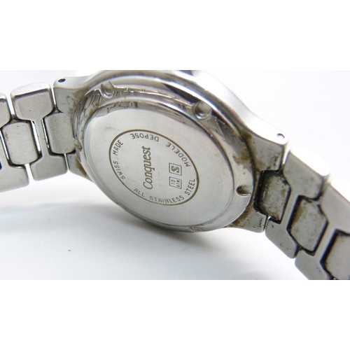 1017 - A Longines quartz wristwatch