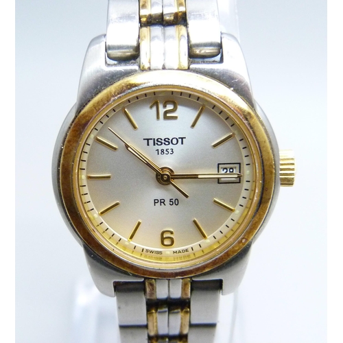 1098 - A lady's Tissot wristwatch