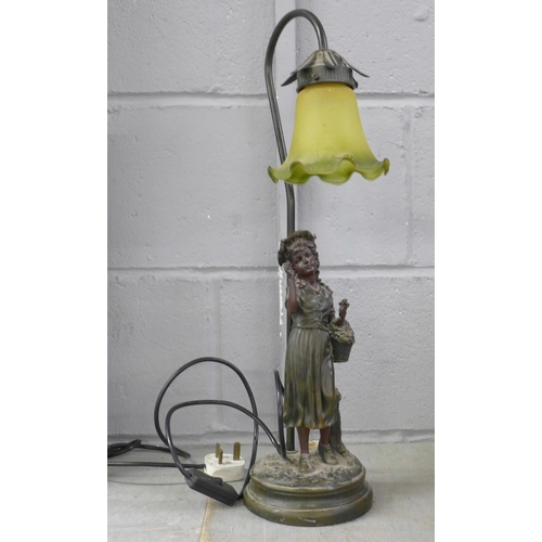 1189 - A figural table lamp **PLEASE NOTE THIS LOT IS NOT ELIGIBLE FOR POSTING AND PACKING**