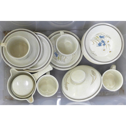 1208 - Royal Doulton Hill Top plates, a teapot, etc. **PLEASE NOTE THIS LOT IS NOT ELIGIBLE FOR POSTING AND... 