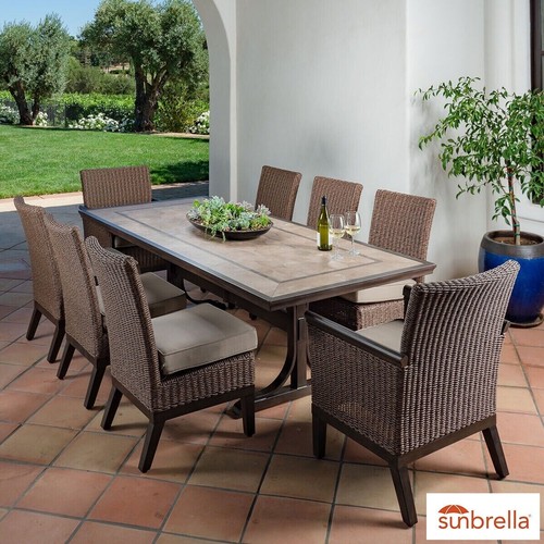 1453 - A Sunvilla Palafox 7 piece Dining Set RRP $2699 USD, (4183-16) *This lot is subject to VAT