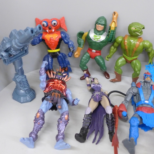 709 - A collection of fourteen original He-Man/Masters of the Universe articulated figures from the 1980s,... 