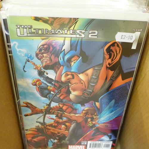 731 - 192 Modern comics; Marvel, DC Comics, Image, Dark Horse, etc., includes The Amazing Spiderman, X-Men... 