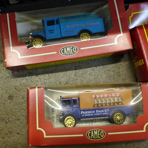 734 - Forty Cameo from Corgi model vehicles and eight other model vehicles