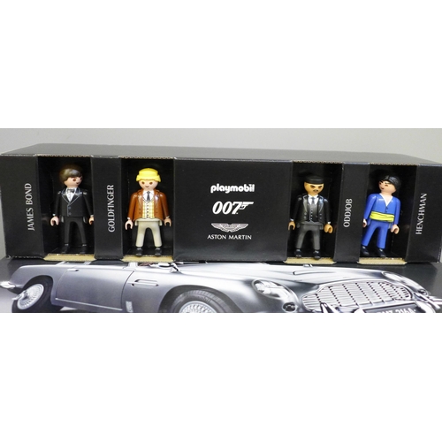 741 - A Playmobil James Bond Aston Martin DB5, Goldfinger Edition, boxed