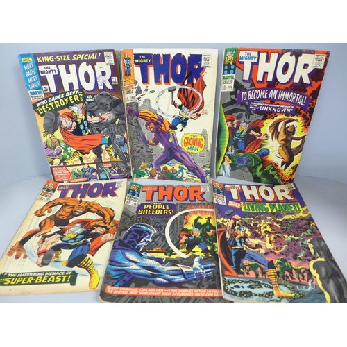 746 - A collection of twelve 1960s Thor comics including Issue 2, 1966