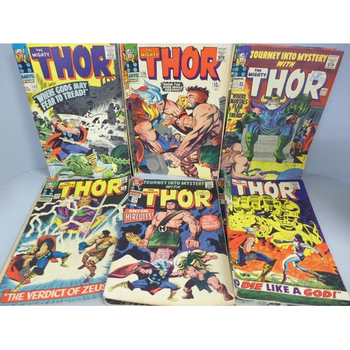 746 - A collection of twelve 1960s Thor comics including Issue 2, 1966