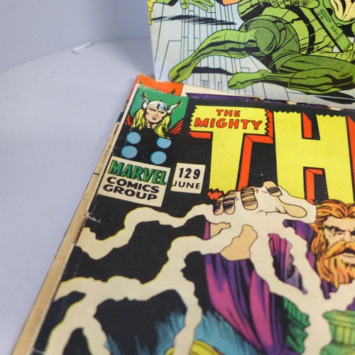 746 - A collection of twelve 1960s Thor comics including Issue 2, 1966