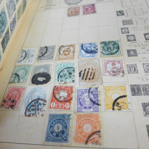 766 - Five albums of stamps and loose stamps