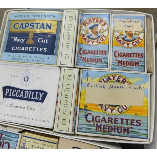 768 - A large collection of Senior Service, Ogdens, John Player and other cigarette cards