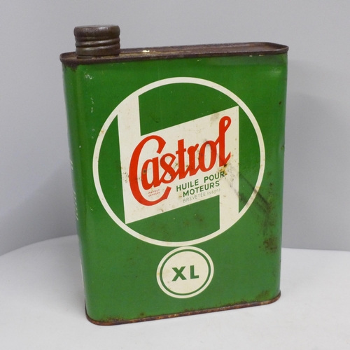 782 - A vintage Castrol XL oil can