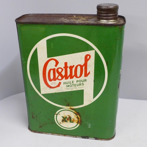 782 - A vintage Castrol XL oil can