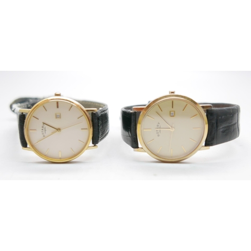 844 - Two Rotary wristwatches