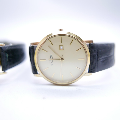 844 - Two Rotary wristwatches