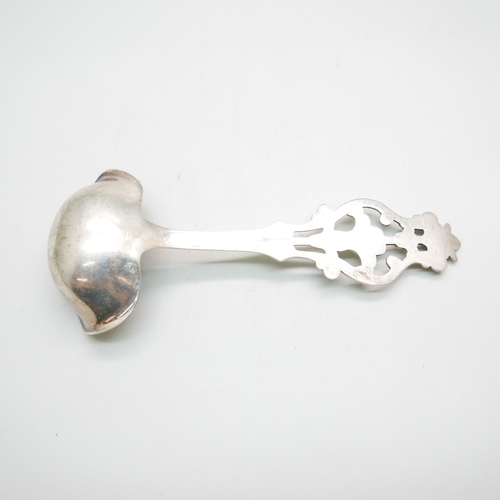 856 - A Norwegian .830 silver ladle, maker's mark NM, Norsk Monster, 49.3g