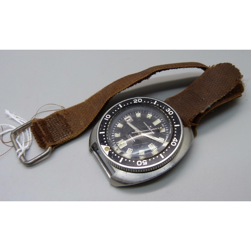 982 - A Seiko automatic 6105-8119 'Capt. Willard' wristwatch