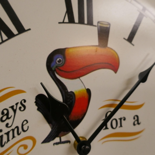 1323 - A Guinness wall clock