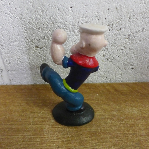 2079 - A Popeye boxing figure and a Popeye Kung Fu figure * this lot is subject to VAT