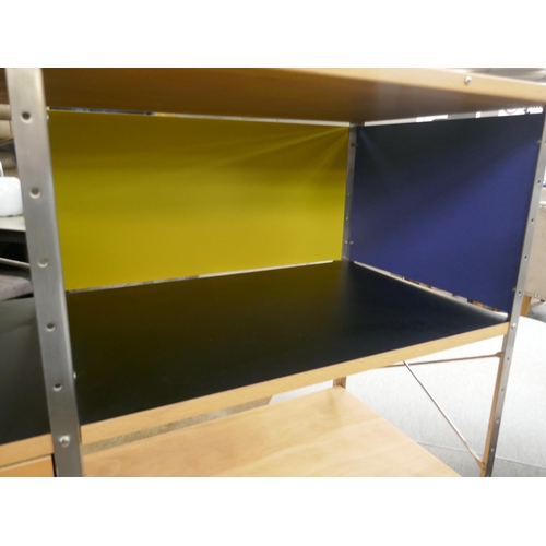 1301 - A Charles and Ray Eames style storage unit/room divider RRP £2571