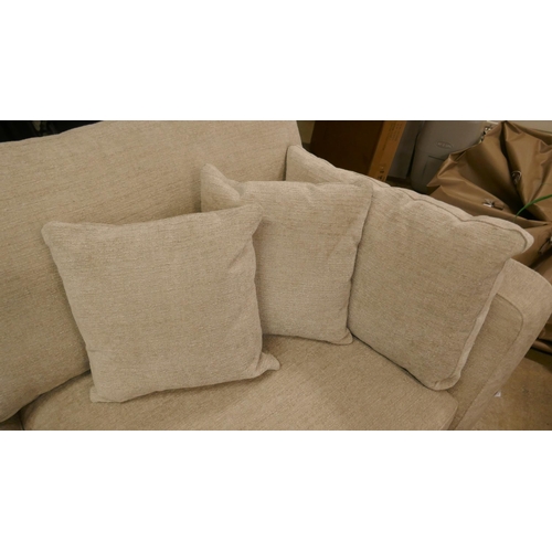 1530 - Selsey 3 Seater Pumice Fabric Sofa, Original RRP £833.33 + VAT (4198-22) *This lot is subject to VAT