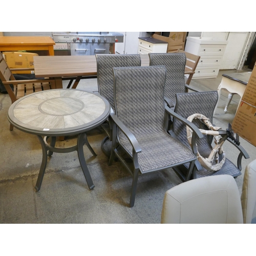 1535 - Sunvilla Hayden Three Piece Sling Café Set.(4192-22) * This lot is subject to VAT