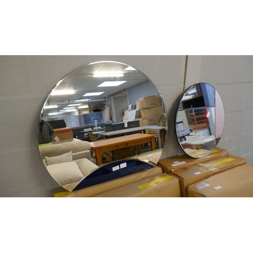 1585 - Two Art Deco style mirrors