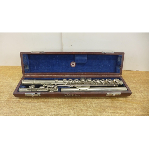 2119 - A Rudall Carte & Co. Ltd Sonata N flute - cased