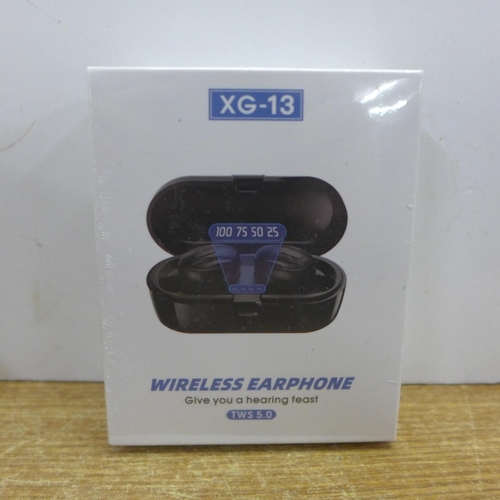 2125 - Twenty-four XG-13 wireless earphone sets, boxed, sealed