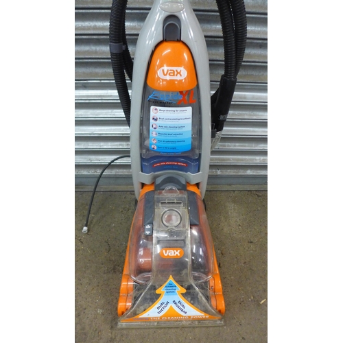 2179 - A Vax Rapide XL automix carpet cleaning machine with attachment - cap missing on side - W