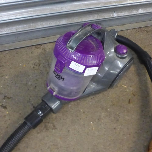 2184 - A Bush Super Suction cylinder vacuum cleaner 220 & 240v