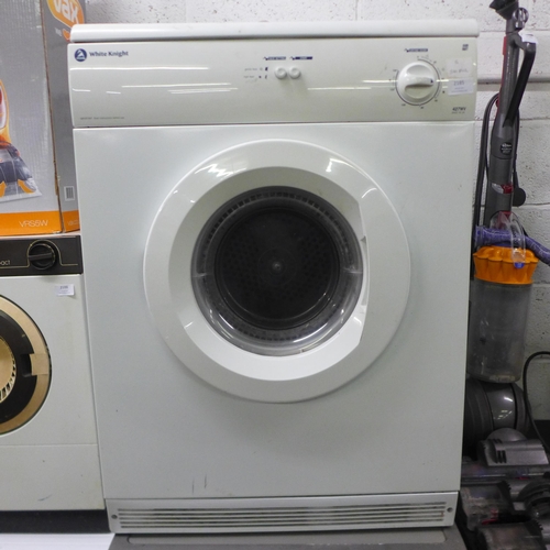 2185 - A White Knight 6kg tumble dryer - W