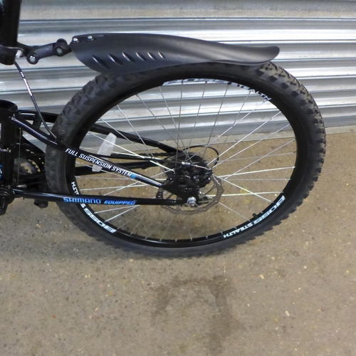 2201 - A men's Boss Stealth full suspension MTB with dual disc brakes - Police repossession