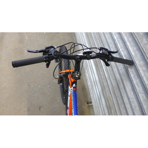 2202 - A men's Boss Carnage full suspension MTB with disc brakes and Shimano gear set - Police repossession