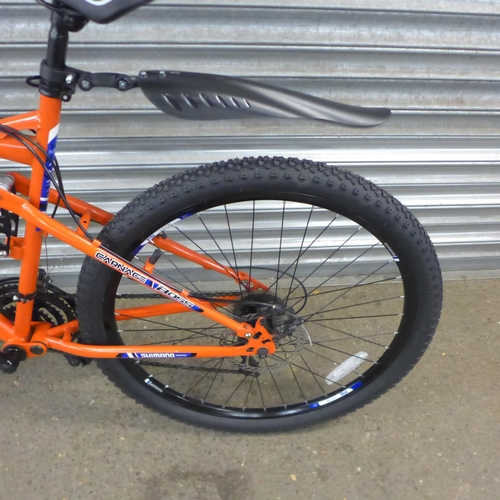 2202 - A men's Boss Carnage full suspension MTB with disc brakes and Shimano gear set - Police repossession